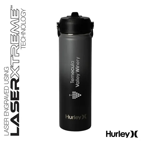 Hurley® Oasis 20 oz. Vacuum Insulated Water Bottle... from ASI 67866 Logomark/Valumark