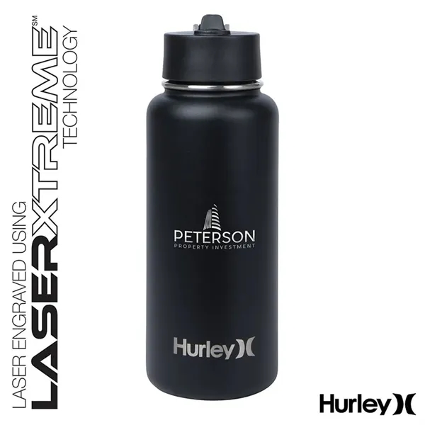Hurley® Oasis 32 oz. Vacuum Insulated Water Bottle... from ASI 67866 Logomark/Valumark