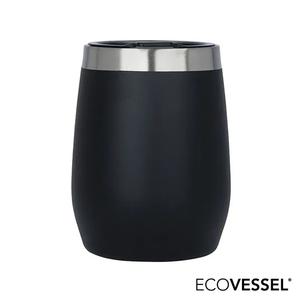 EcoVessel® Port 10 oz. Vacuum Insulated Wine Tumbler... from ASI 67866 Logomark/Valumark