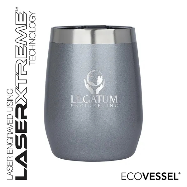 EcoVessel® Port 10 oz. Vacuum Insulated Wine Tumbler... from ASI 67866 Logomark/Valumark