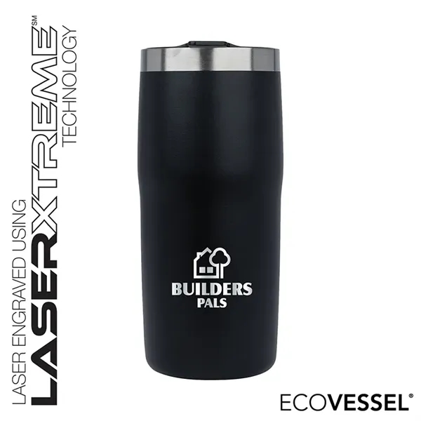 EcoVessel® The Metro 16 oz. Vacuum Insulated Tumbler... from ASI 67866 Logomark/Valumark