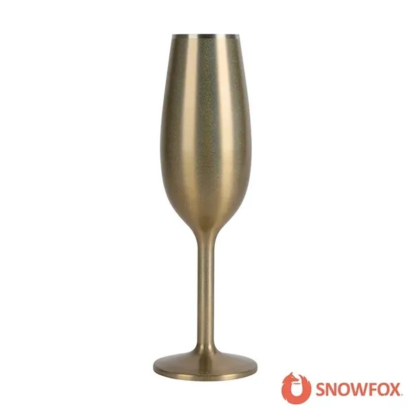 Snowfox® 6 oz. Insulated Champagne Flute... from ASI 67866 Logomark/Valumark