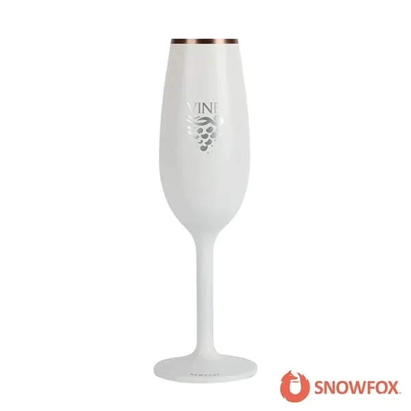 Snowfox® 6 oz. Insulated Champagne Flute... from ASI 67866 Logomark/Valumark