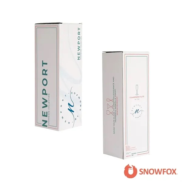 Snowfox® 6 oz. Insulated Champagne Flute... from ASI 67866 Logomark/Valumark