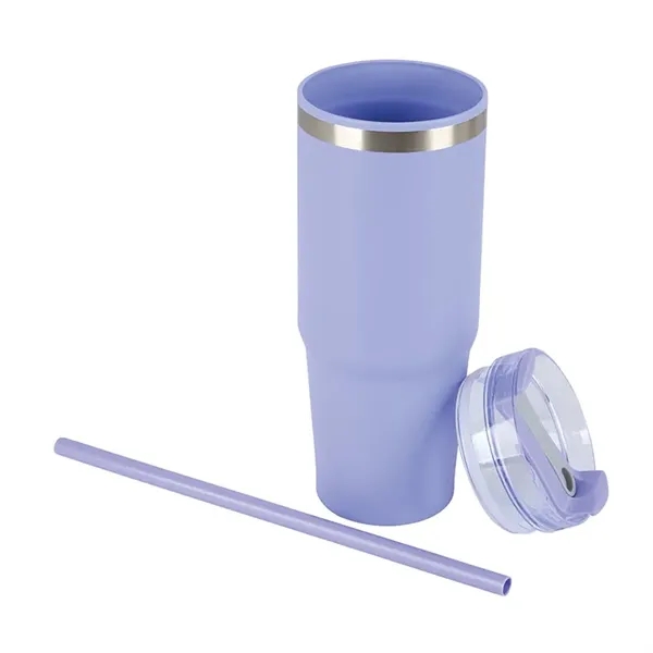 Yesler 30 oz. Double Wall Steel/PP Liner Travel Tumbler... from ASI 67866 Logomark/Valumark