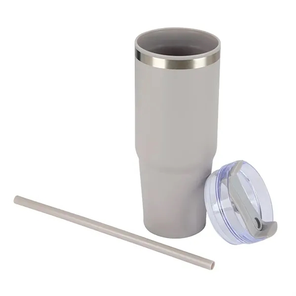 Yesler 30 oz. Double Wall Steel/PP Liner Travel Tumbler... from ASI 67866 Logomark/Valumark