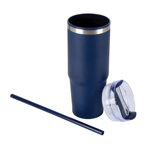 Yesler 30 oz. Double Wall Steel/PP Liner Travel Tumbler... from ASI 67866 Logomark/Valumark
