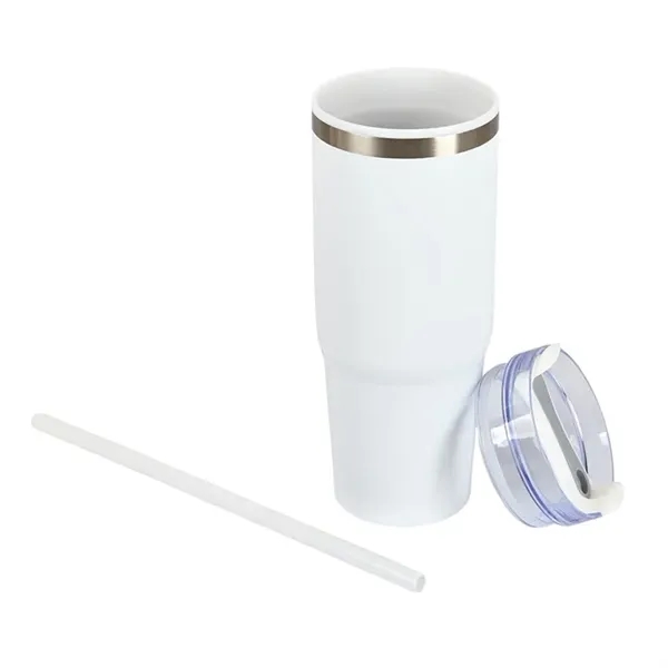 Yesler 30 oz. Double Wall Steel/PP Liner Travel Tumbler... from ASI 67866 Logomark/Valumark