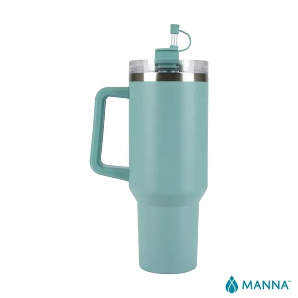 Manna™ Atlas 40 oz. Double Wall Stainless Steel Travel Tu...... from ASI 67866 Logomark/Valumark