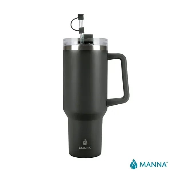 Manna™ Atlas 40 oz. Double Wall Stainless Steel Travel Tu...... from ASI 67866 Logomark/Valumark