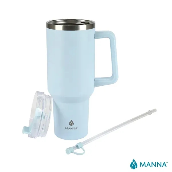 Manna™ Atlas 40 oz. Double Wall Stainless Steel Travel Tu...... from ASI 67866 Logomark/Valumark