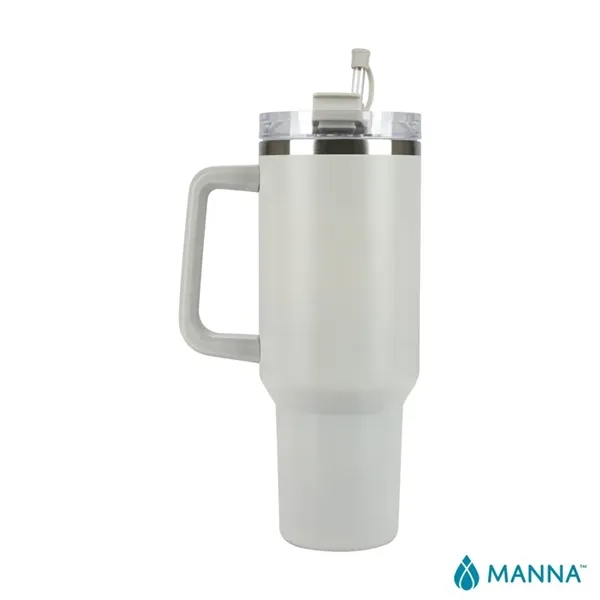 Manna™ Atlas 40 oz. Double Wall Stainless Steel Travel Tu...... from ASI 67866 Logomark/Valumark