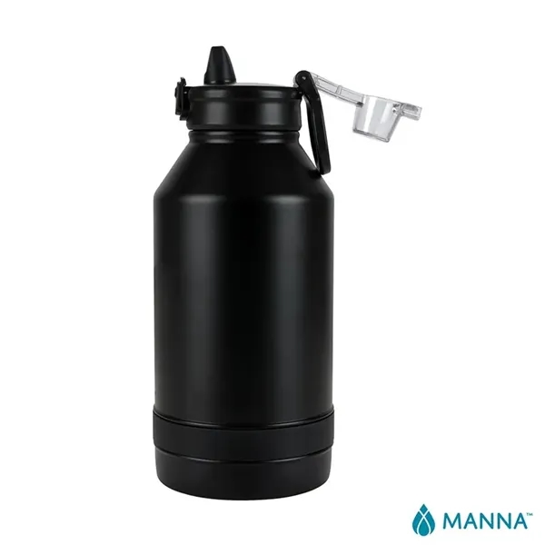 Manna™ Push 64 oz. Double Wall Stainless Steel Jug... from ASI 67866 Logomark/Valumark