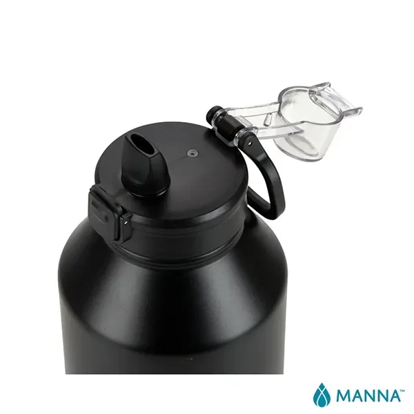 Manna™ Push 64 oz. Double Wall Stainless Steel Jug... from ASI 67866 Logomark/Valumark