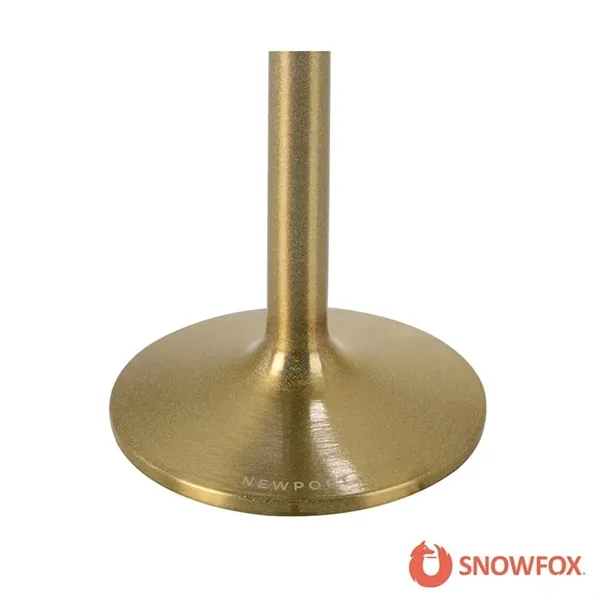Snowfox® 8 oz. Double Wall Steel Stemmed Martini Glass... from ASI 67866 Logomark/Valumark