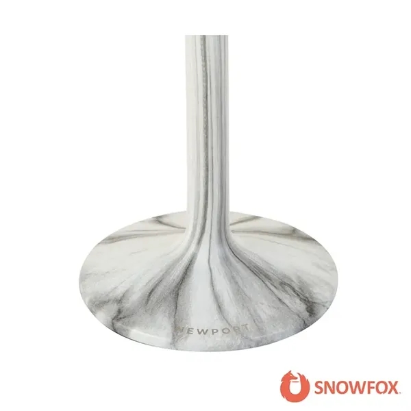 Snowfox® 8 oz. Double Wall Steel Stemmed Martini Glass... from ASI 67866 Logomark/Valumark