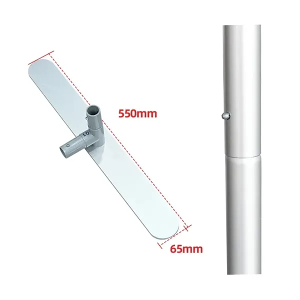 DisplaySplash Single Sided Fabric Floor Banner - 31  1/2"...... from ASI 67866 Logomark/Valumark