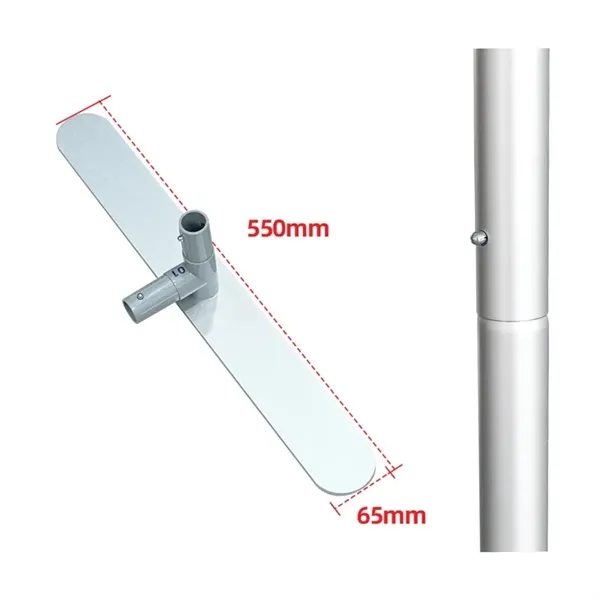 DisplaySplash Double Sided Fabric Floor Banner - 31  1/2"...... from ASI 67866 Logomark/Valumark