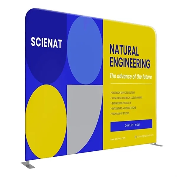 DisplaySplash Tension Fabric Display - 8' W x 7.5' H... from ASI 67866 Logomark/Valumark