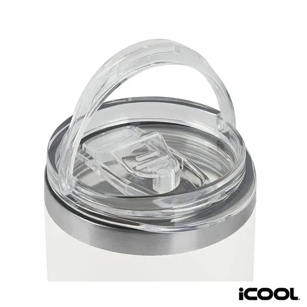 iCOOL® Oswego 14 oz. Double Wall Stainless Steel Can Cool...... from ASI 67866 Logomark/Valumark