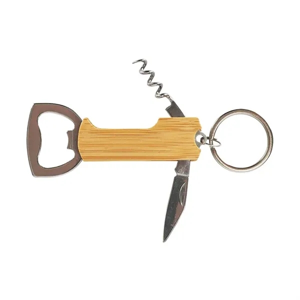 Riesling Bamboo Bar Tool Keyring... from ASI 67866 Logomark/Valumark
