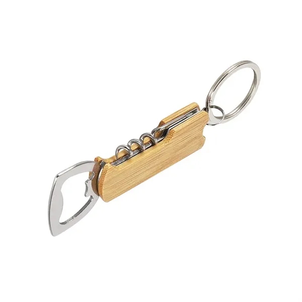 Riesling Bamboo Bar Tool Keyring... from ASI 67866 Logomark/Valumark