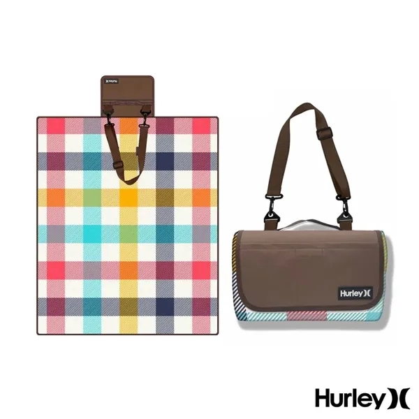 Hurley® Water Resistant Outdoor Packable Mat... from ASI 67866 Logomark/Valumark
