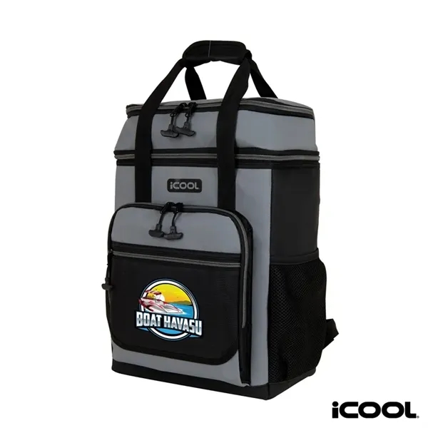 iCOOL® 24-Can Pinecrest Cooler Backpack... from ASI 67866 Logomark/Valumark