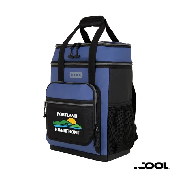 iCOOL® 24-Can Pinecrest Cooler Backpack... from ASI 67866 Logomark/Valumark