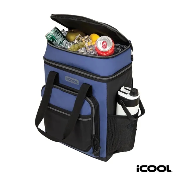 iCOOL® 24-Can Pinecrest Cooler Backpack... from ASI 67866 Logomark/Valumark