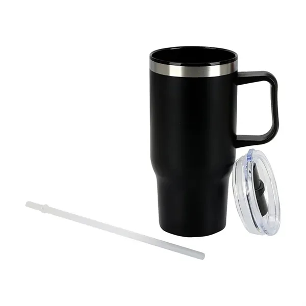 Baker 20 oz. Recycled PP Liner/Steel Outer Travel Mug... from ASI 67866 Logomark/Valumark