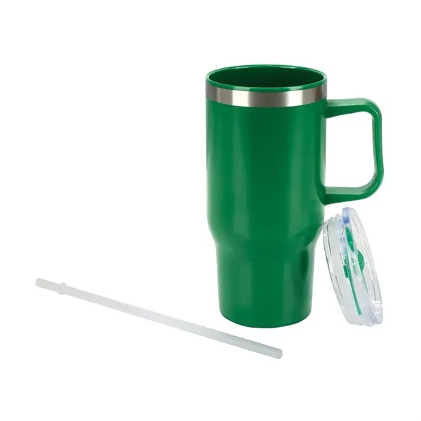 Baker 20 oz. Recycled PP Liner/Steel Outer Travel Mug... from ASI 67866 Logomark/Valumark