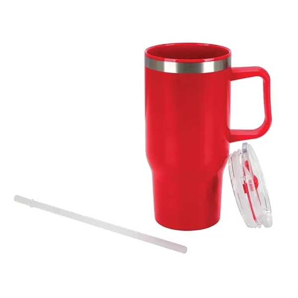 Baker 20 oz. Recycled PP Liner/Steel Outer Travel Mug... from ASI 67866 Logomark/Valumark