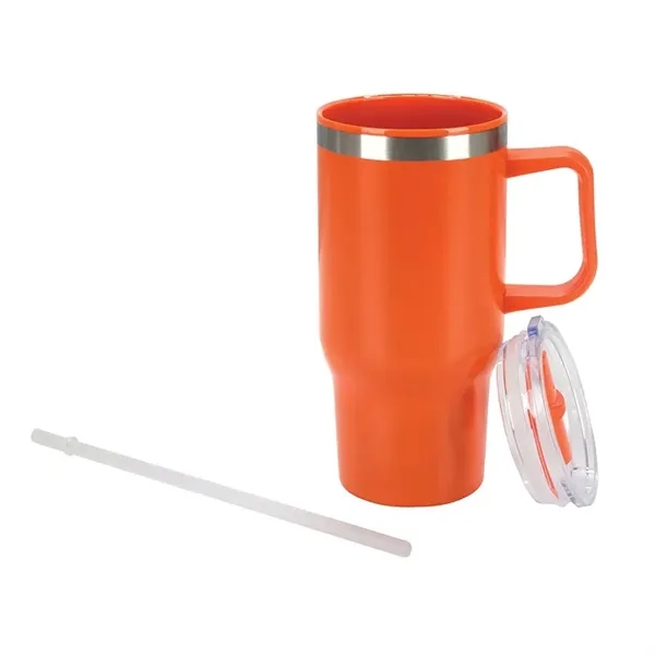 Baker 20 oz. Recycled PP Liner/Steel Outer Travel Mug... from ASI 67866 Logomark/Valumark