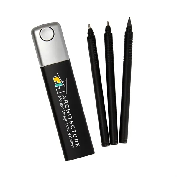 Verta 3-in-1 Pen / Pencil Set... from ASI 67866 Logomark/Valumark