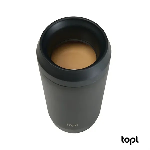 TOPL® 12 oz. Double Wall, Recycled Stainless Steel 360deg...... from ASI 67866 Logomark/Valumark
