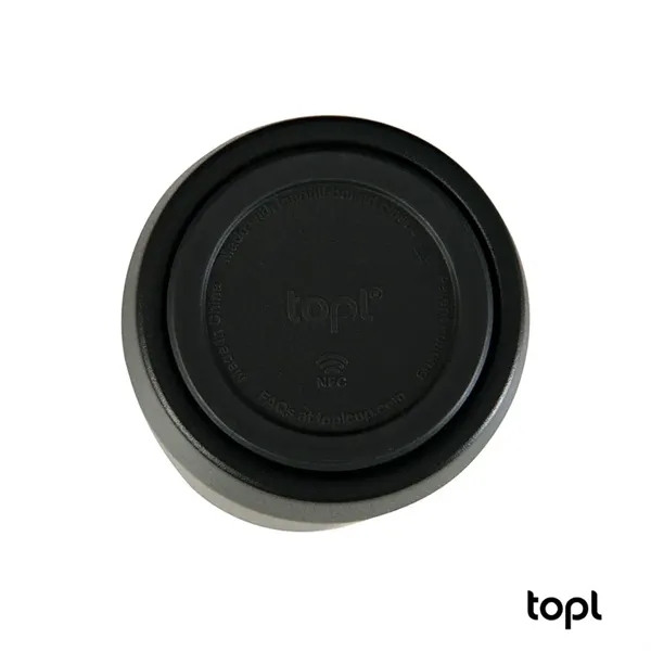 TOPL® 12 oz. Double Wall, Recycled Stainless Steel 360deg...... from ASI 67866 Logomark/Valumark