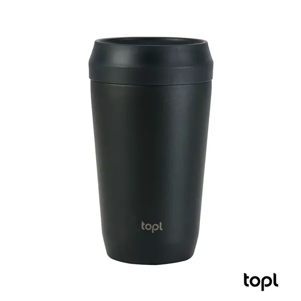 TOPL® 12 oz. Double Wall, Recycled Stainless Steel 360deg...... from ASI 67866 Logomark/Valumark