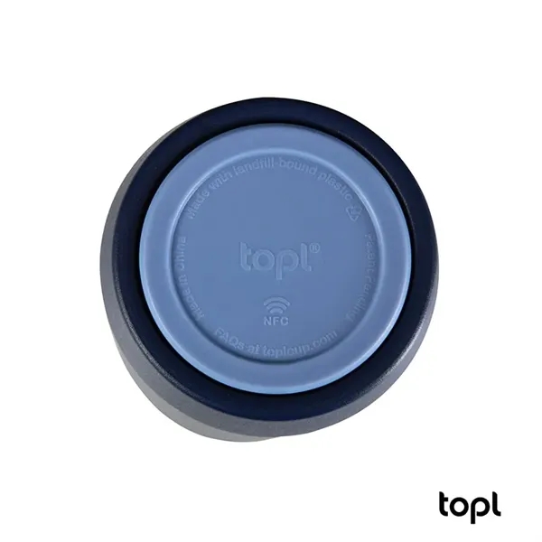 TOPL® 12 oz. Double Wall, Recycled Stainless Steel 360deg...... from ASI 67866 Logomark/Valumark
