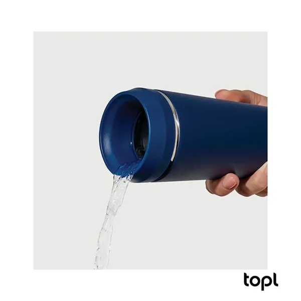 TOPL® 12 oz. Double Wall, Recycled Stainless Steel 360deg...... from ASI 67866 Logomark/Valumark
