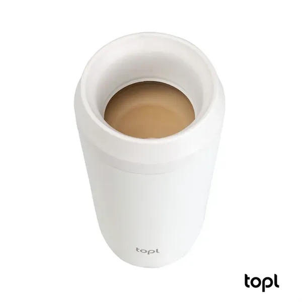 TOPL® 12 oz. Double Wall, Recycled Stainless Steel 360deg...... from ASI 67866 Logomark/Valumark