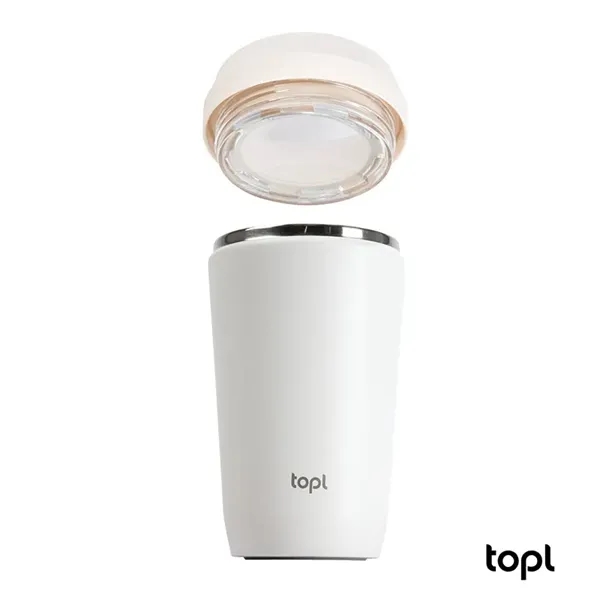 TOPL® 12 oz. Double Wall, Recycled Stainless Steel 360deg...... from ASI 67866 Logomark/Valumark