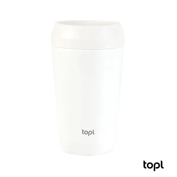 TOPL® 12 oz. Double Wall, Recycled Stainless Steel 360deg...... from ASI 67866 Logomark/Valumark