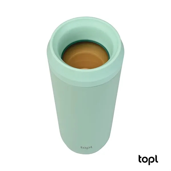 TOPL® 16 oz. Double Wall, Recycled Stainless Steel 360deg...... from ASI 67866 Logomark/Valumark