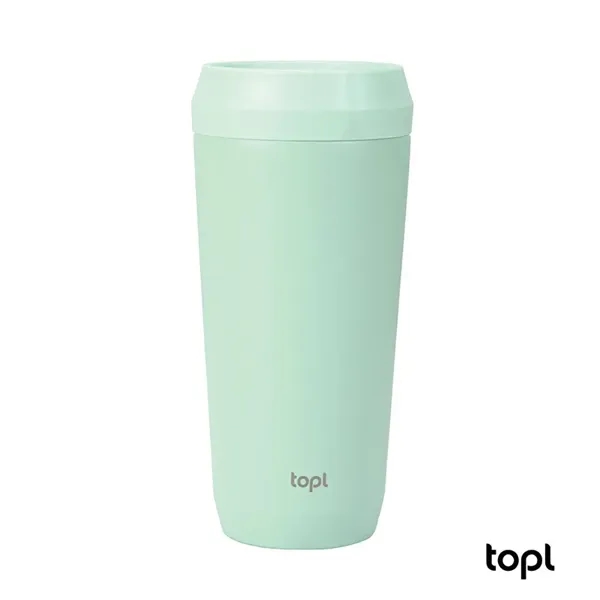 TOPL® 16 oz. Double Wall, Recycled Stainless Steel 360deg...... from ASI 67866 Logomark/Valumark