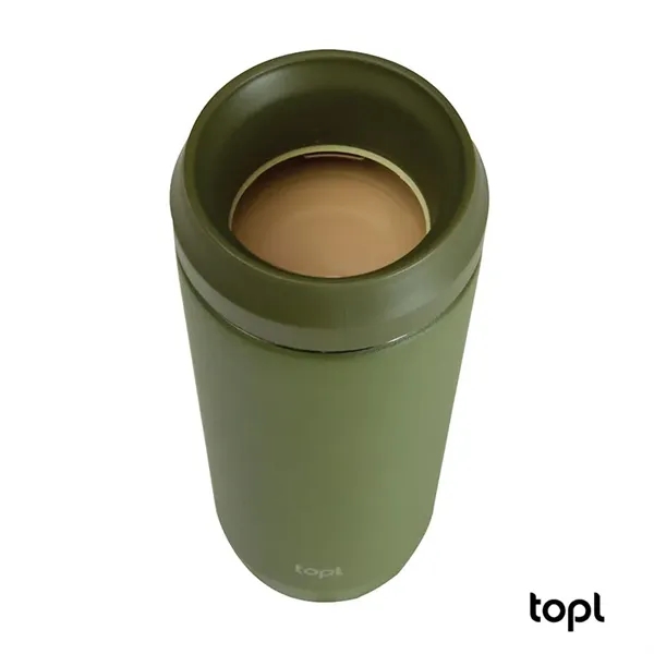 TOPL® 16 oz. Double Wall, Recycled Stainless Steel 360deg...... from ASI 67866 Logomark/Valumark