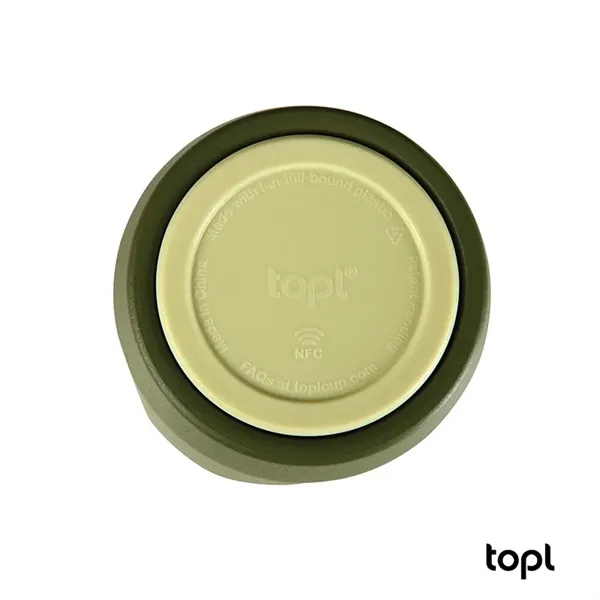 TOPL® 16 oz. Double Wall, Recycled Stainless Steel 360deg...... from ASI 67866 Logomark/Valumark