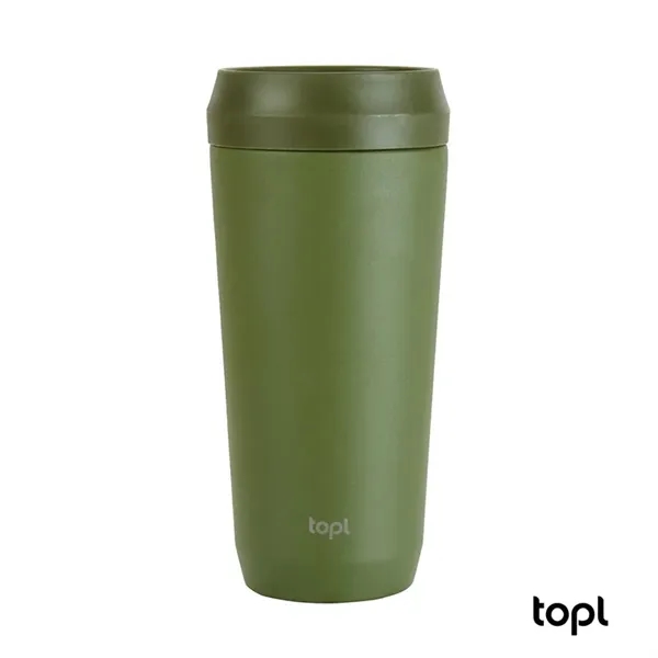 TOPL® 16 oz. Double Wall, Recycled Stainless Steel 360deg...... from ASI 67866 Logomark/Valumark