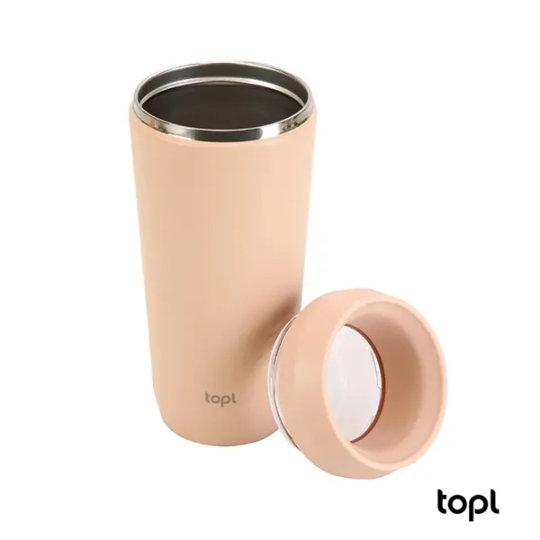 TOPL® 16 oz. Double Wall, Recycled Stainless Steel 360deg...... from ASI 67866 Logomark/Valumark