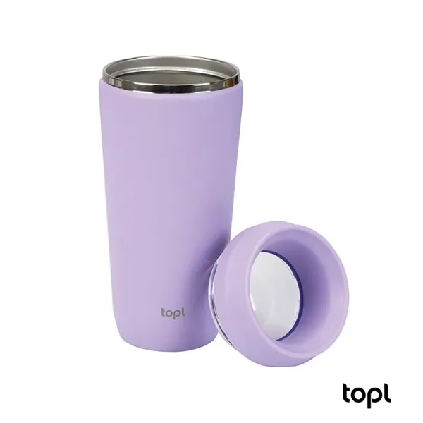 TOPL® 16 oz. Double Wall, Recycled Stainless Steel 360deg...... from ASI 67866 Logomark/Valumark